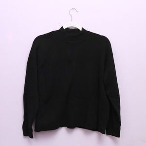 Black H&M Mock Neck Sweater